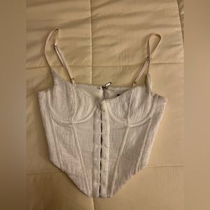 white corset from WHITE FOX